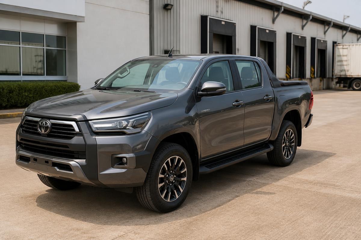 Toyota Hilux vehicle available through Saramo Global Resources