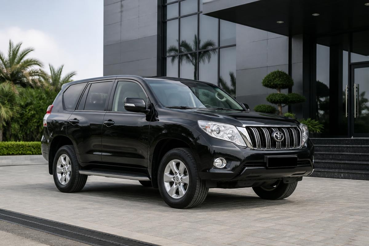 Toyota Prado vehicle available through Saramo Global Resources